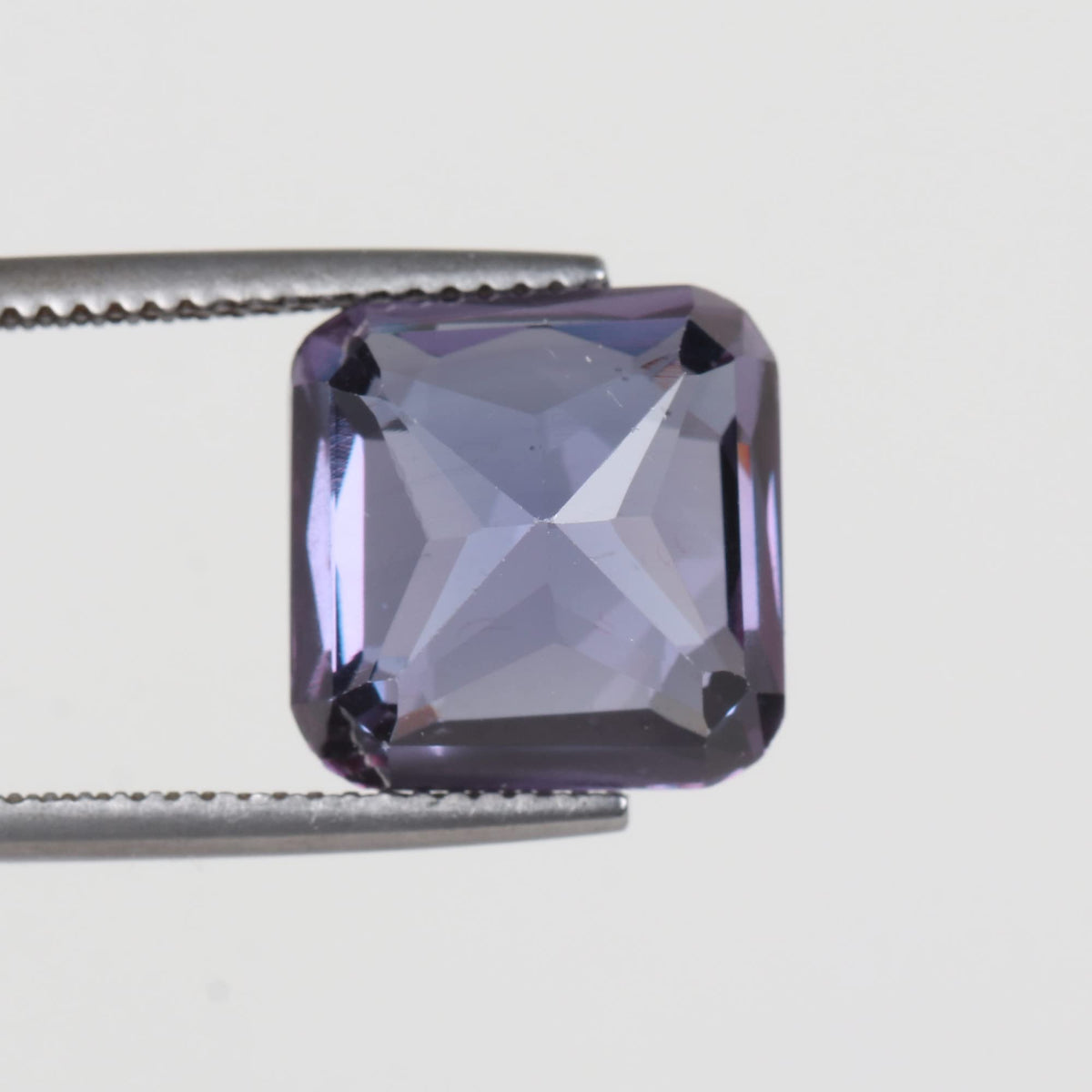 REAL-GEMS Multicolor Alexandrite 11Ct. Square Cut Loose Gemstone for Birthday Gifts