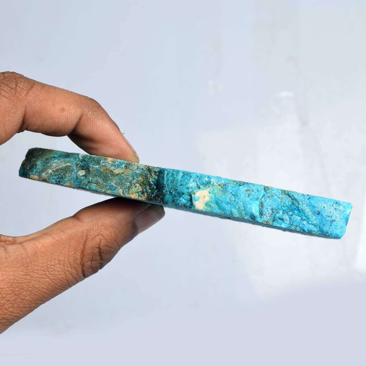 Raw Rough Turquoise Slab 969.50 Ct Certified Uncut Natural Blue Turquoise Gemstone for Astrological