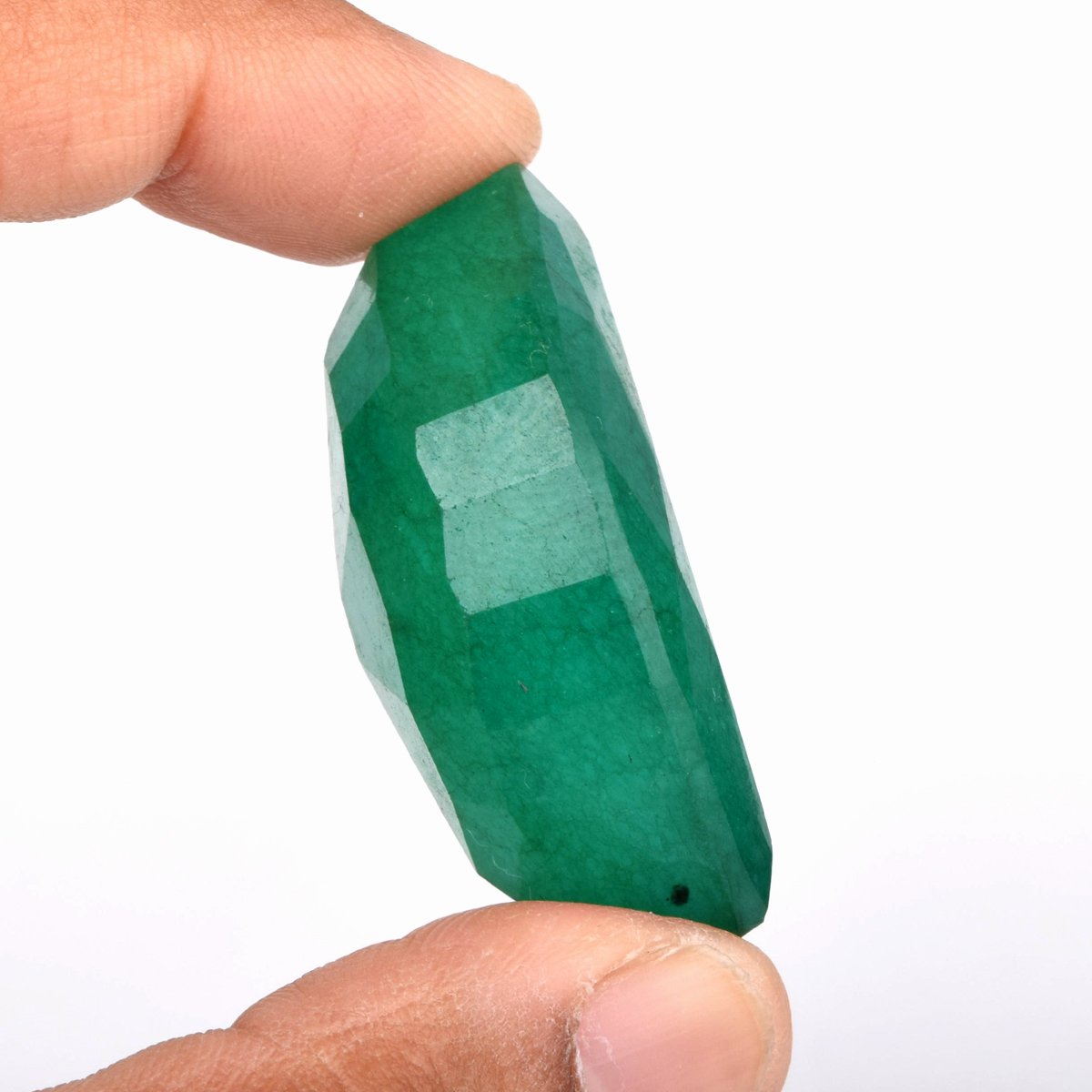 Exclusive 111.50 Ct. Colombian Fine Marquise Cut Green Emerald Loose Gem for Sale