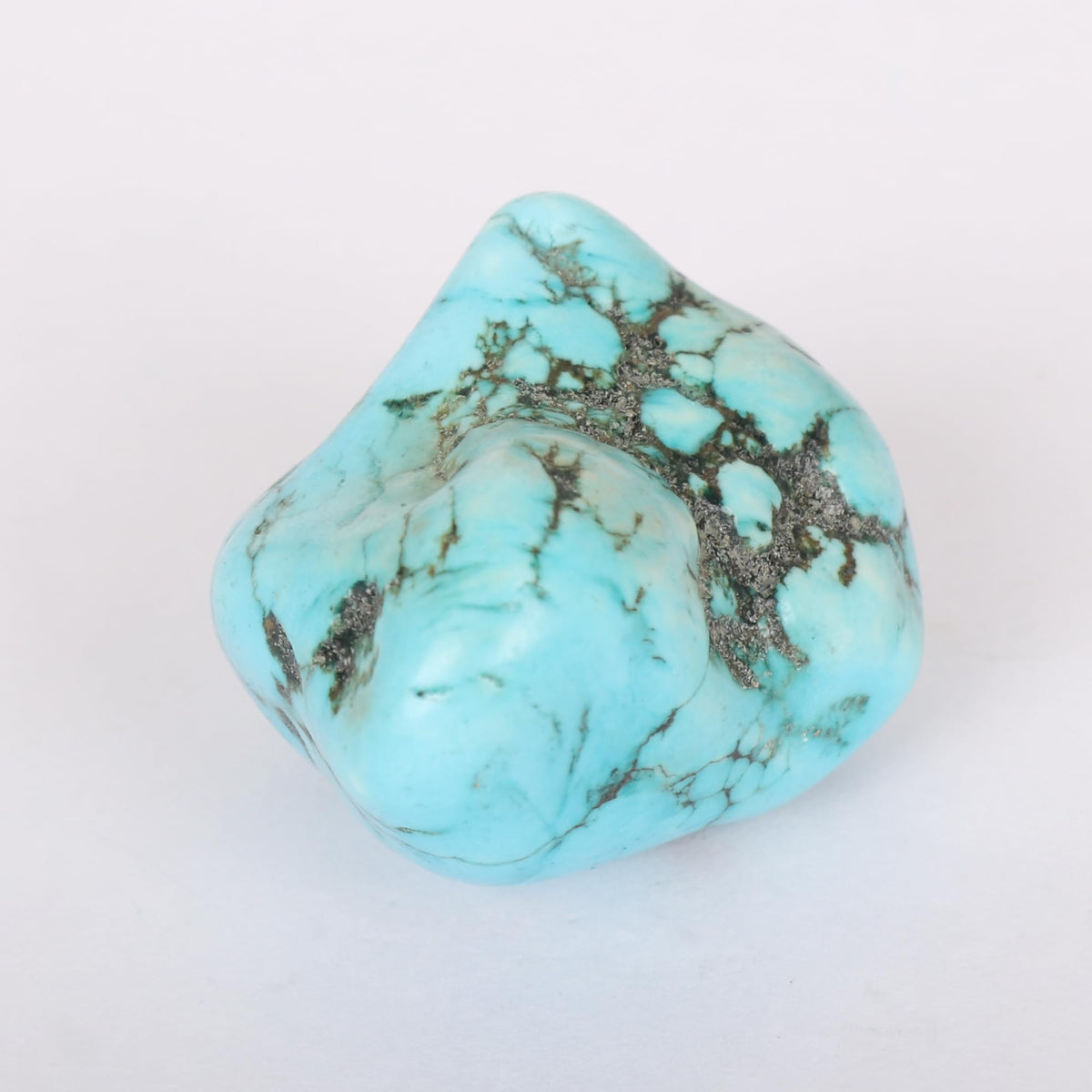 GEMHUB Natural Raw Blue Turquoise Chunk 271.00 Carat Uncut Rough Gemstone Beads Making For Jewelry