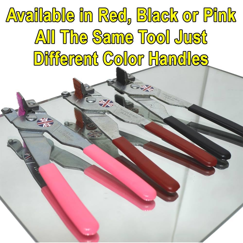 Mirror Cutting Tool - Kit for Glass – Drill Bits and Hole Saw Make Bottle Lights, Bird Feeders, Drainage in Pots, Cut Plates for Crafts, with Instructions How to Cut Mirrors and Drill Holes in Glass