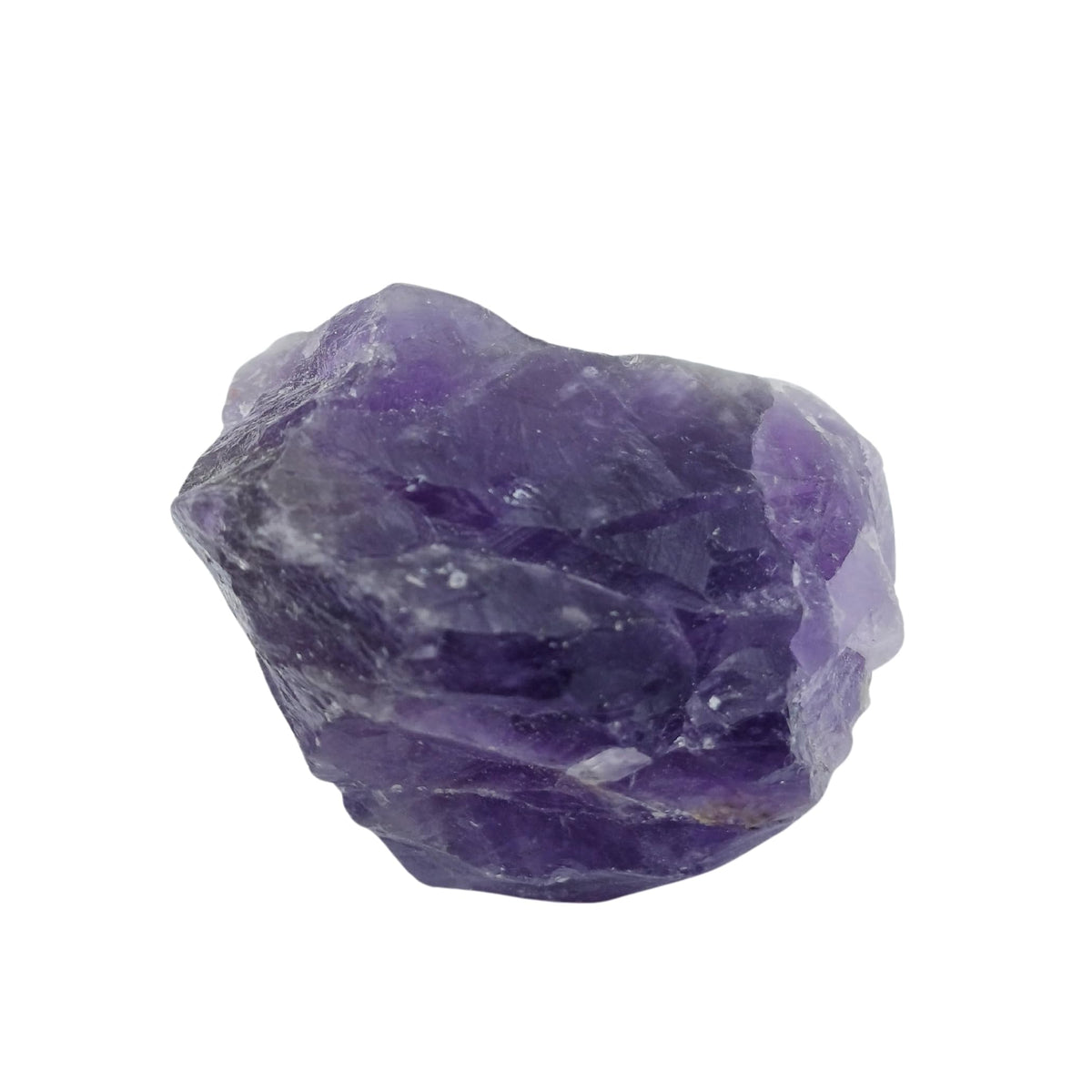 Karma Gems 5 Pcs Rough Amethyst Crystals - Raw Tumbling Rocks and Collections for Kids - Cool Agate Crystal and Healing Stones - Natural Energy Chakra Healing Gemstones - Meditation and Reiki Stones
