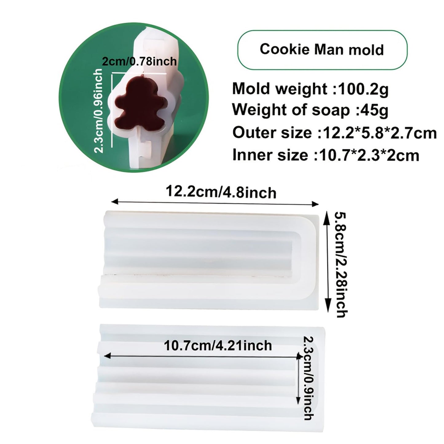 Column Silicone Soap Embed Molds Soap Making Supplies Tool Long Tube Silicone Mold Chocolate Candy Mold Handmade Candle Mold Set