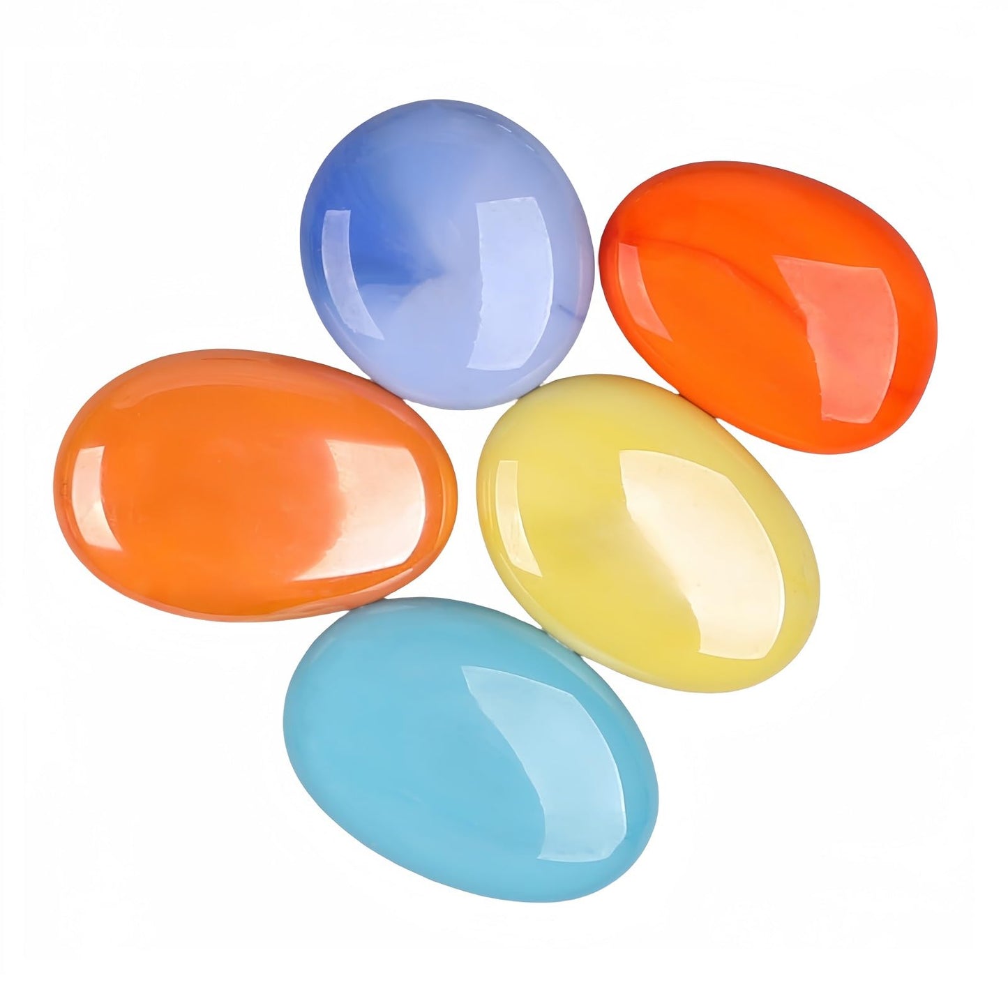 Mosaic Tiles Stained Glass, Textured Glass Mosaic Making with Handmade for DIY Art Crafts,Home Decorations - Flat Glass Beads Shape About 10Pcs 190G(0.42LB)