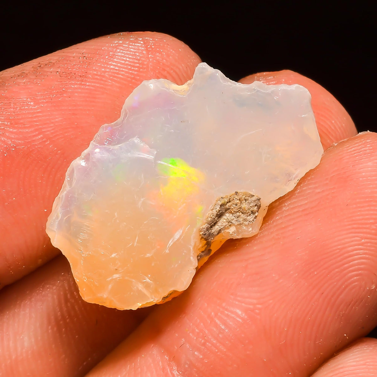 Yashee 9+ Carat, Natural Raw Ethiopian Opal Gemstone, Real Rough Crystals, Chakra Healing, Wholesale Lot, Wire Wrapping, Rock Stone, Birthstone, Crafts & DIY, AA+ Quality For Jewelry Making
