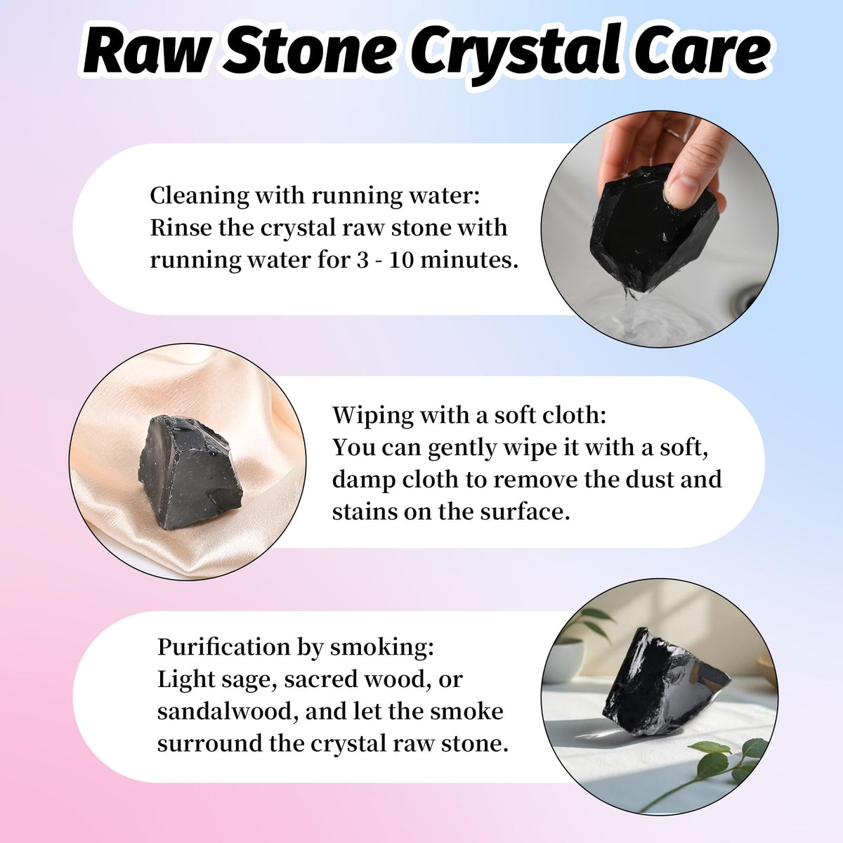 Clear Quartz Raw Stones 1PC, Gemstones Raw Stones and Healing Crystals, Hand Carved Natural Pocket Raw Stone for Decoration Tumbling, Garden(1.18"-1.97")