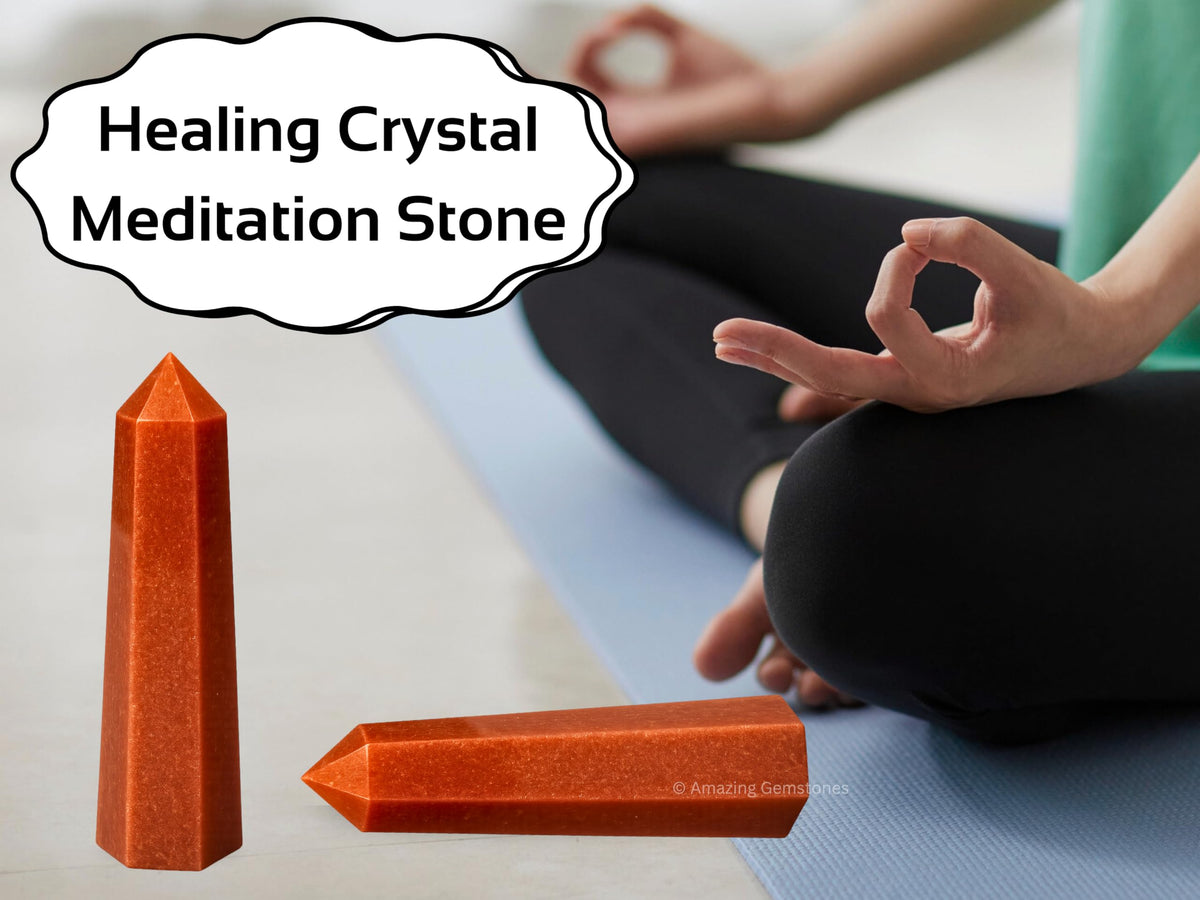 Amazing Gemstone Chocolate Jasper Crystal Towers - Natural Healing Crystal Point Obelisk for Reiki Healing and Crystal Grid (3" to 4" INCH)