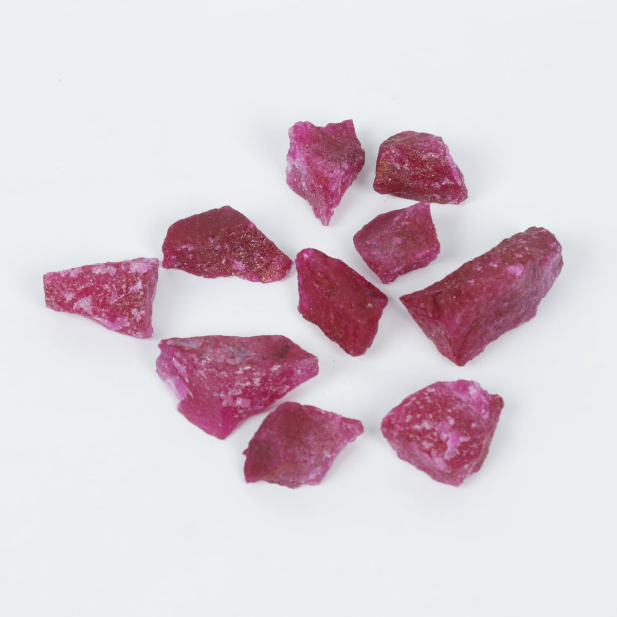 REAL-GEMS Natural Royal Red Ruby 73.5 Ct Raw Rough Loose Gemstone Crystal Mineral for Jewelry Making Lapidary AXD-996