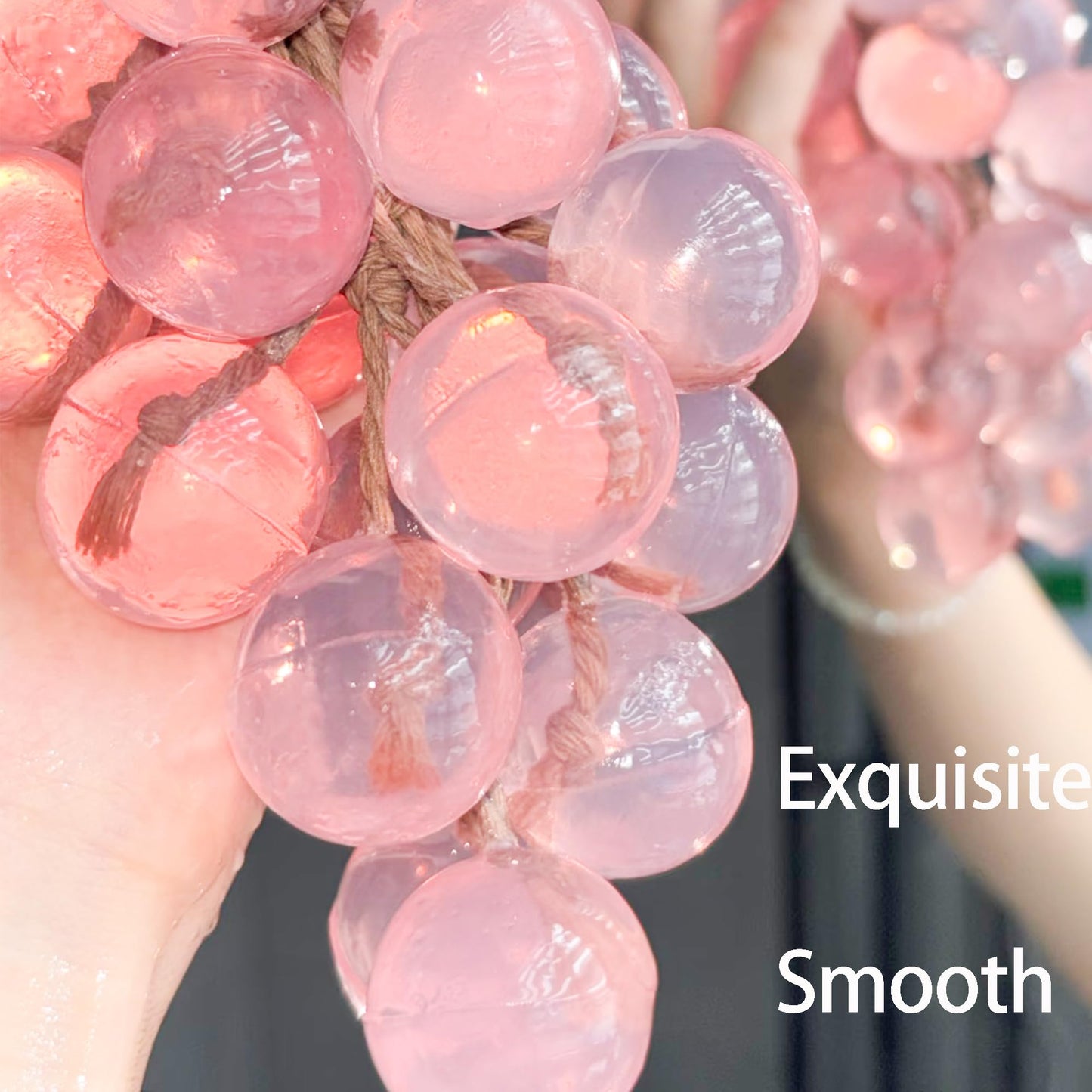 Silicone DIY Soap Making Kit Grape Soaps Molds Exquisite Mold for Handmade Soap Making Gift (Without Soaps)