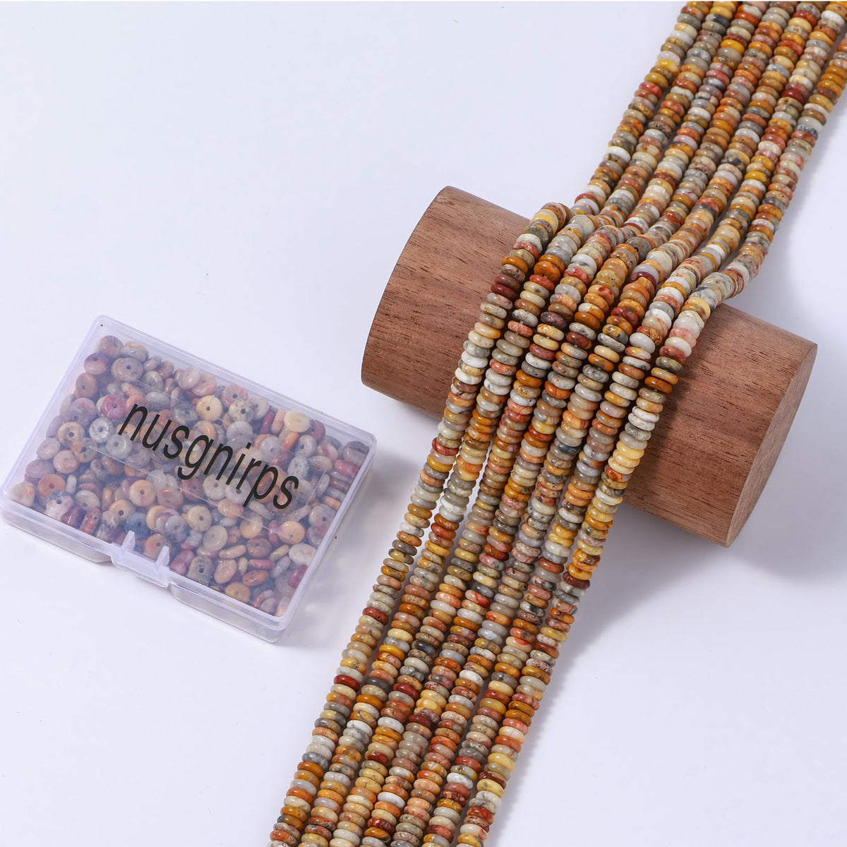 Natural Crazy Agate Disk Stone Spacer Beads 6x2mm 38cm/str Flat Rondelle Loose Semi Gemstone Caps for Making Bracelets Necklace
