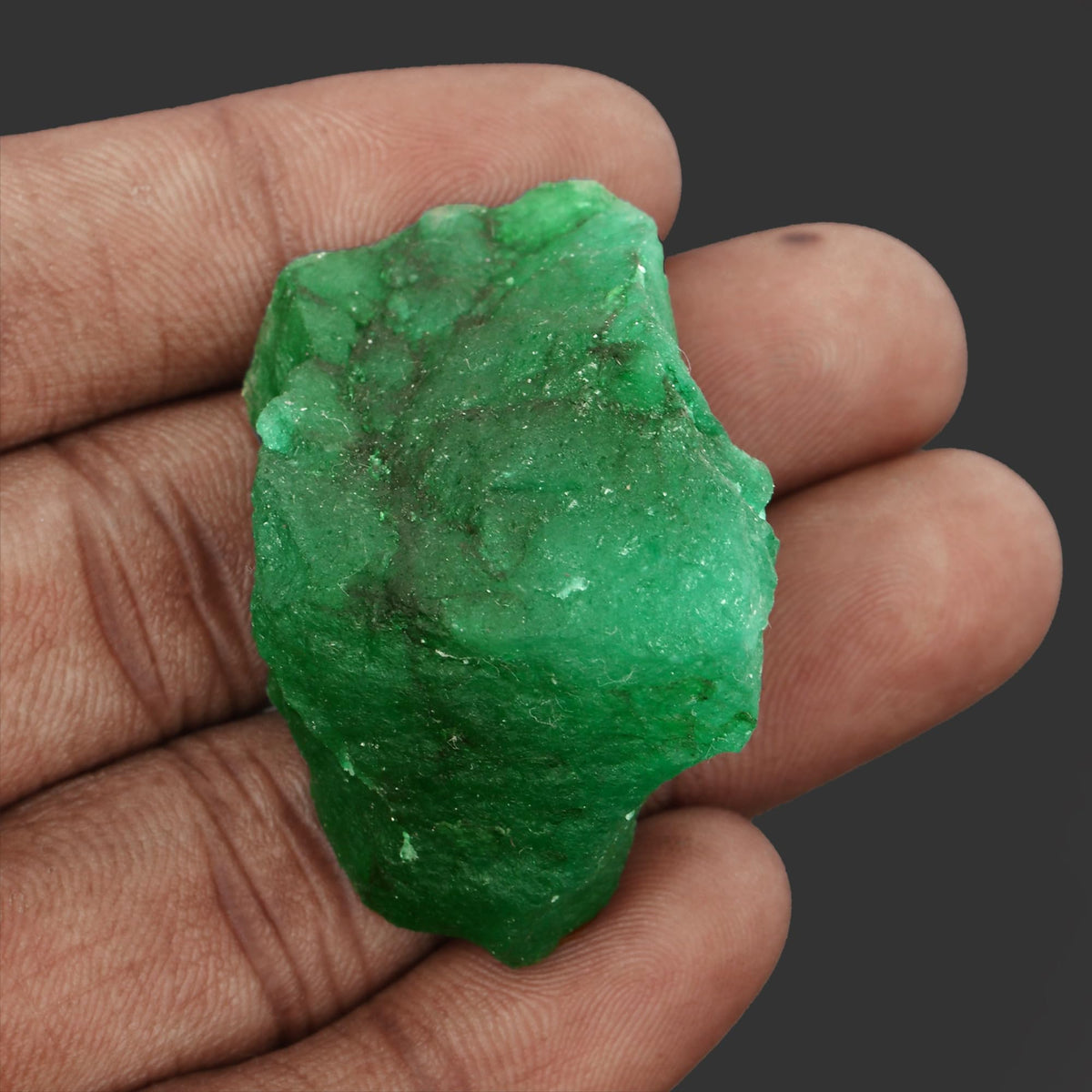 GEMHUB Protection Green Emerald Crystals and Healing Stones 96.00 Ct Natural Raw Emerald Gemstones for Jewelry Making