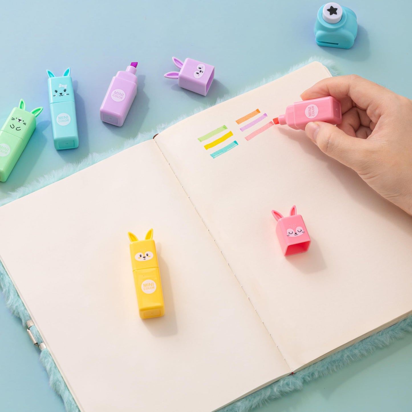 HAPPY LOLLI Mint LolliME DIY Journal Kit for Tween & Teen Girls Ages 8–14, Birthday Gift, 300+ Pieces Lockable Diary Set, Arts & Crafts, Scrapbook & Creative Journaling