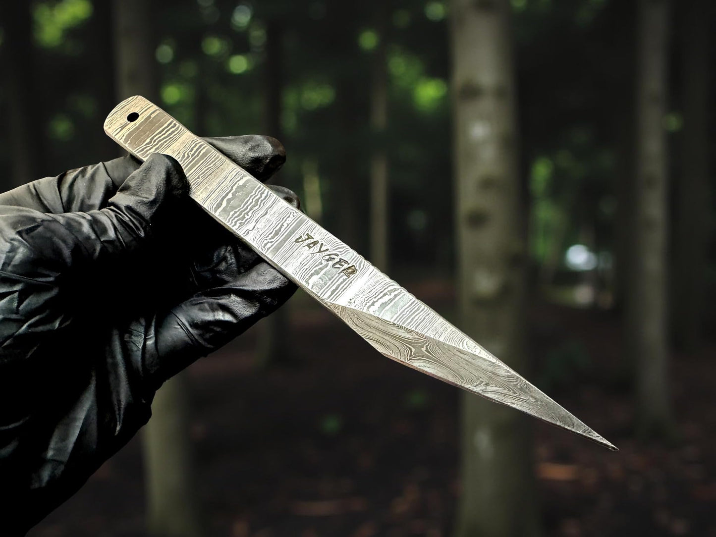 Handmade Kiridashi Knife โ Precision Japanese Marking Tool โ Damascus Steel Blade โ Compact Craft & Carving Knife for Woodworking, Leatherwork, DIY & Artisan Use
