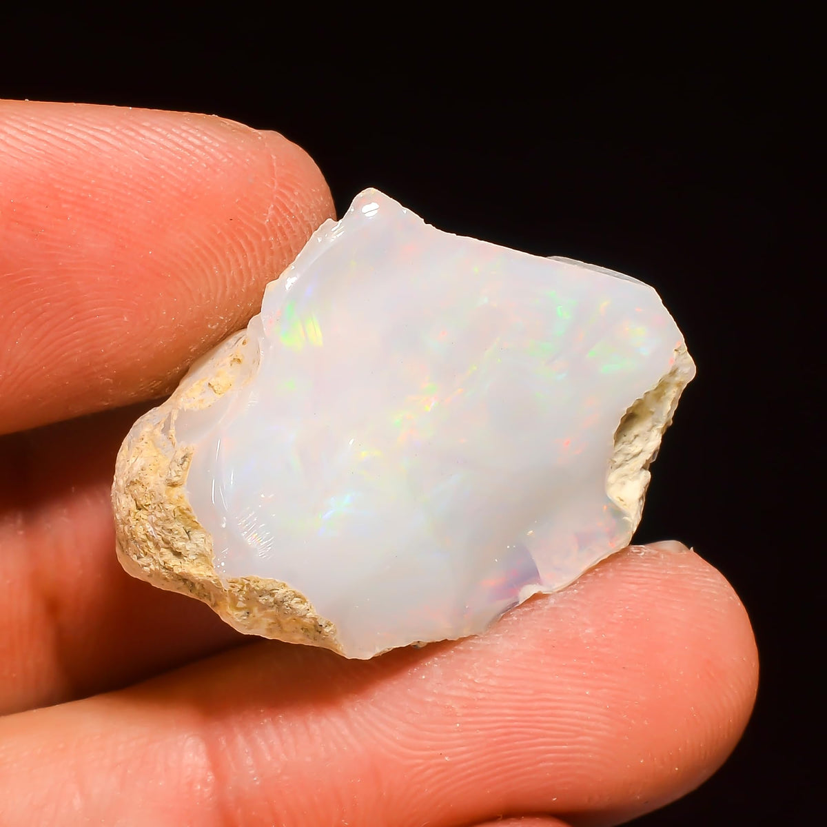 21+ Carat, YASHEE Natural Raw Ethiopian Opal Gemstone, Real Rough Crystals, Chakra Healing, Wholesale Lot, Wire Wrapping, Rock Stone, Birthstone, Crafts & DIY, AA+ Quality For Jewelry Making