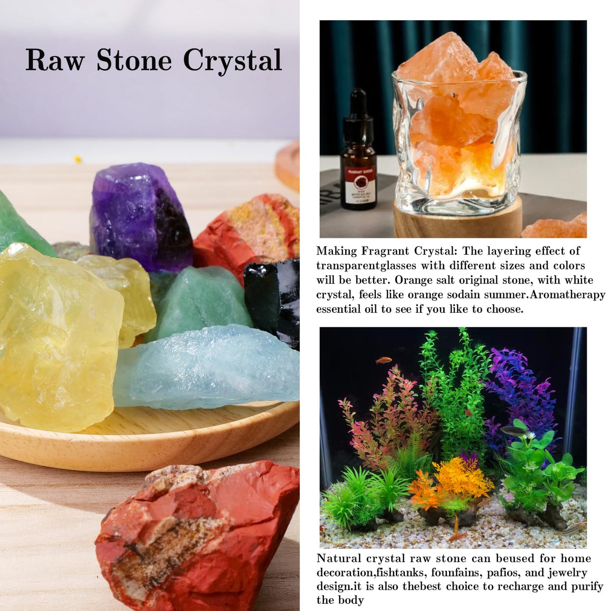 Apengshi Tiger's Eye Raw Crystals 2PCS Natural Rough Rocks Healing Crystal and Stones DIY Raw Stones Meditation Fountain Garden Home Decor