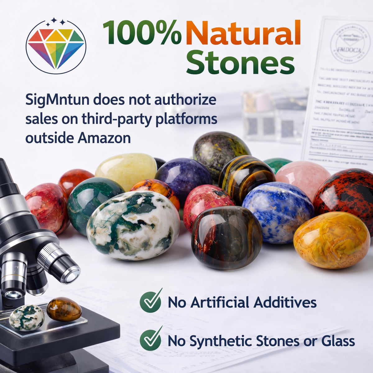 SigMntun Polished Stone Set Citrine Crystals, 0.8" Handpicked Tumbled Gemstones Rocks, Pebbles for Reiki, Chakra, Healing, Home Decor