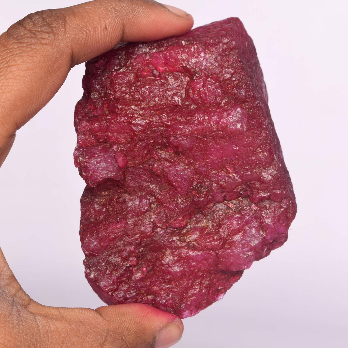 AAA++ Quality Ruby 1314.00 Ct Natural Raw Rough Certified Red Ruby Wire Wrapped Stone