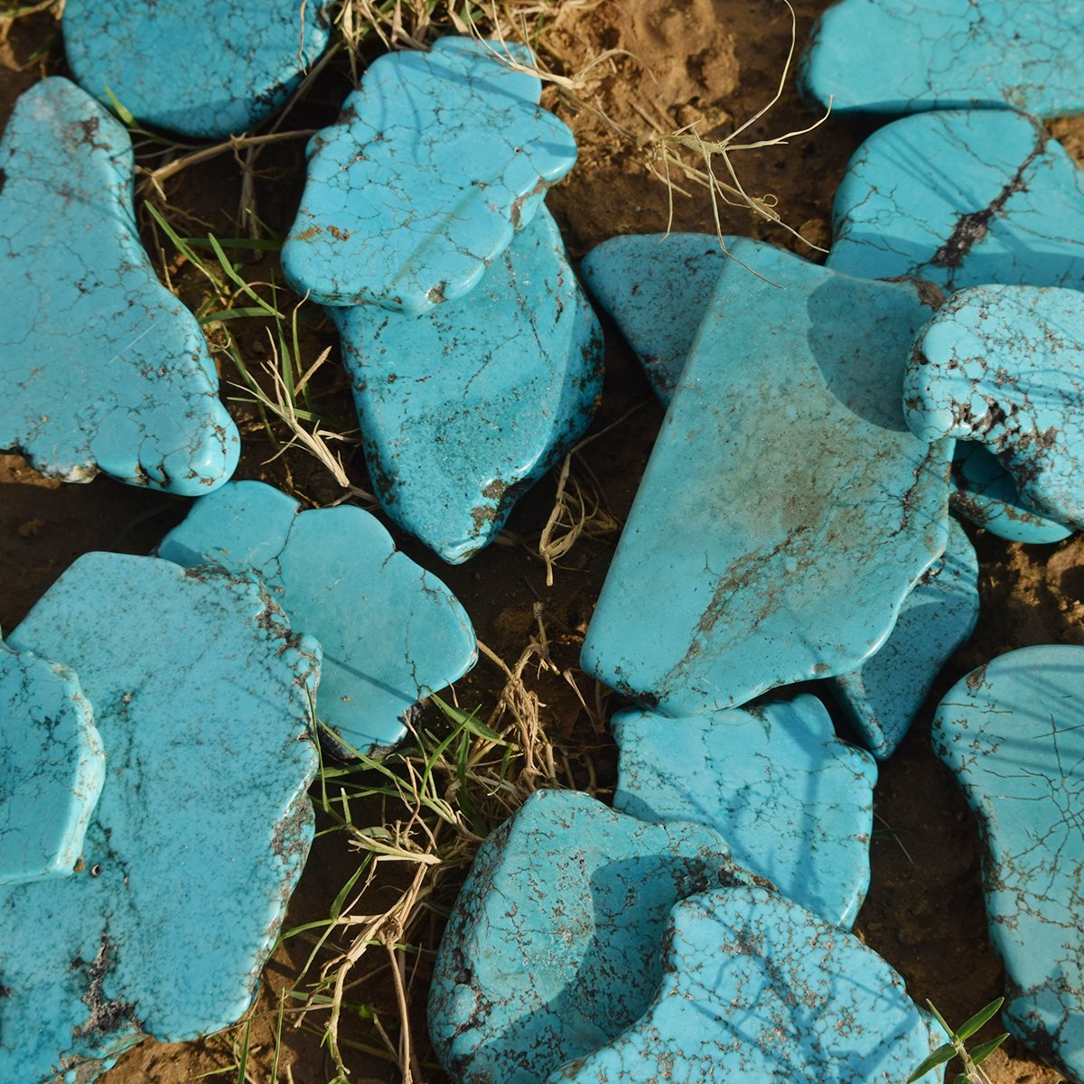 Natural Blue Turquoise 300-400 Ct. Arizona Blue Turquoise Raw Rough, Crystal Healing Blue Turquoise, Turquoise Loose Gemstone Per Piece
