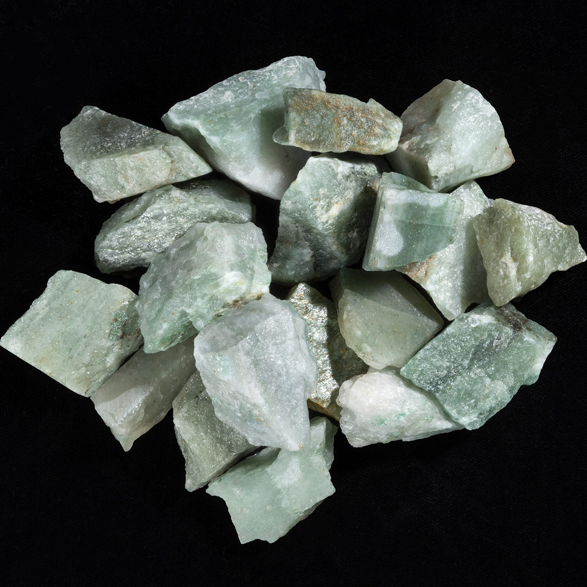 Green Jade Rough Gemstones For Jewelry Making, Raw Stones and Crystals Bulk, Tumbling Bulk, Polishing, Cabbing, Lapidary, Fountain Rocks, Decoration, Wire Wrapping, Gem Mining, Reiki Healing 1 lb