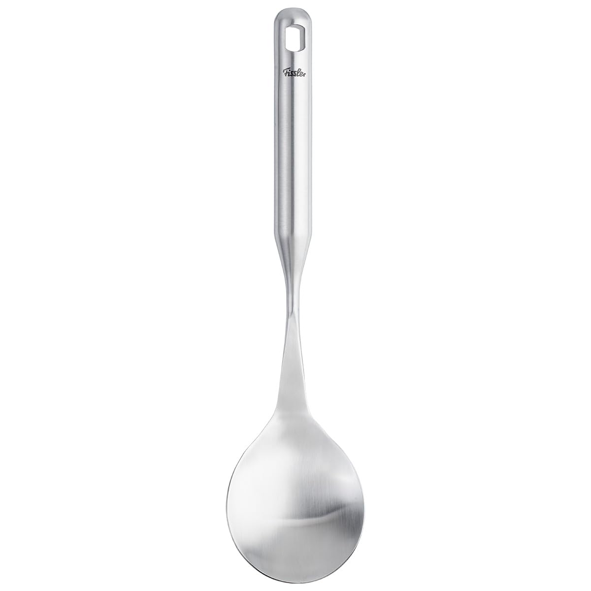Fissler Essential Vegetable & Rice Serving Spoon, 18/10 Stainless Steel Kitchen Utensil for Serving & Cooking, Ergonomic Handle, Dishwasher Safe