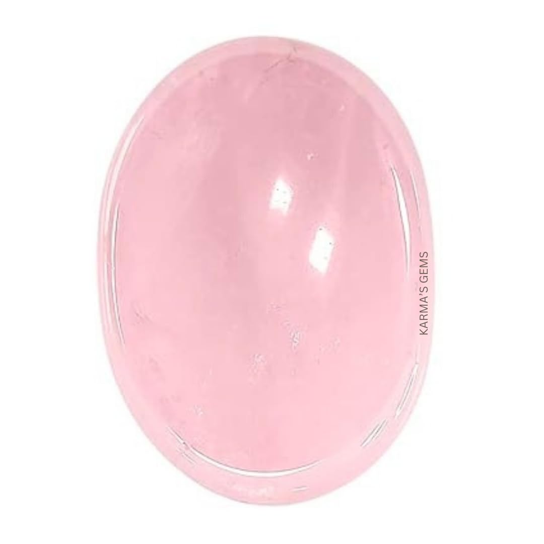 Rose Quartz - Rubbing Natural Thumb Worry Stone - Hold in Your Hand for Relaxation or Anxiety Relief - Enhance Meditation, Aid in Healing the Mind, Body and Spirit
