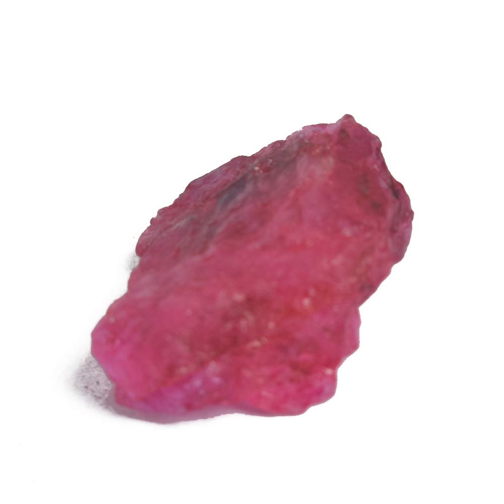 GEMHUB Natural Ruby 14.50 Ct Certified Raw Loose Stone Red Gemstone Jewelry Collector Quality