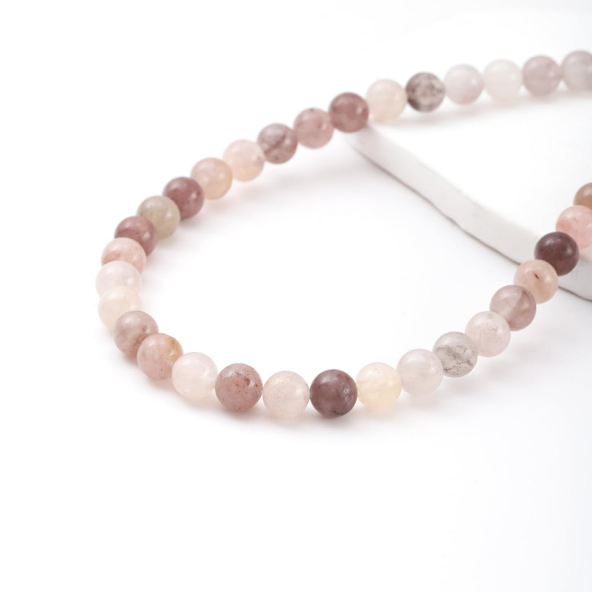 10mm 38pcs DIY Natural Violet Stone Beads Round Healing Crystal Gemstone Loose Beads for Jewelry Making Handmade Bracelet Necklace