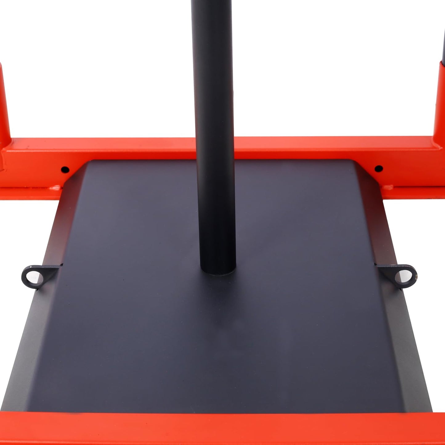 Geelife Weight Sled Fitness Sled - Steel Black+Red - Boost Your Speed and Strength - Outdoor Workouts -