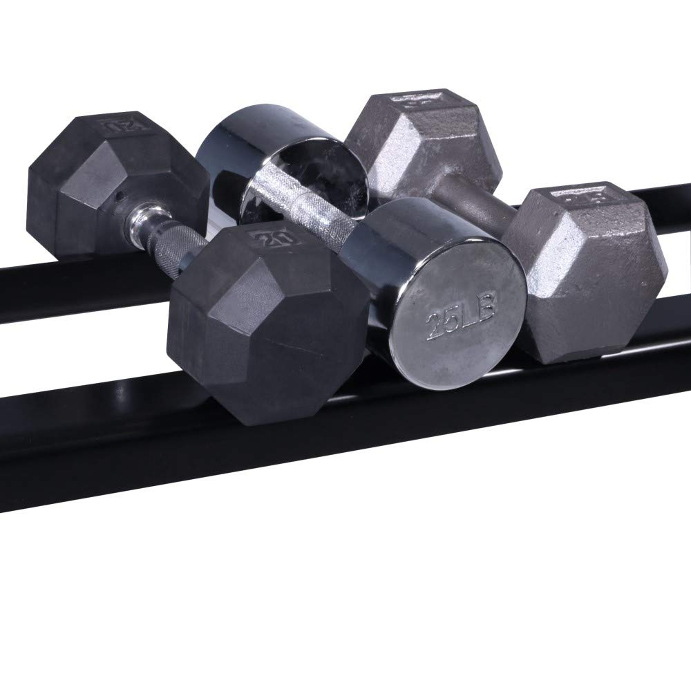 DF515- Three Tier 36" Dumbbell Rack by Deltech Fitness