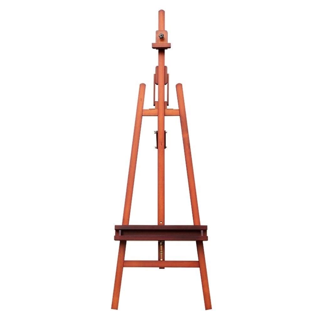 XAWSOP 170-236CM Adjustable Easel, Beech Wood Easel Thicken Sturdy Display Stand, Suitable for Artist Sketching, Poster Display,