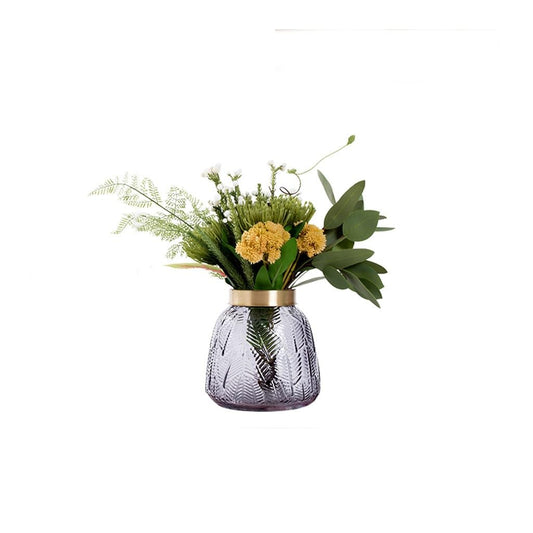 Faux Tree Simulation Floral Set Decoration Modern Light Luxury Hotel Negotiation Table Office Dining Table TV Cabinet Interior Decoration Faux Plants Indoor(A)