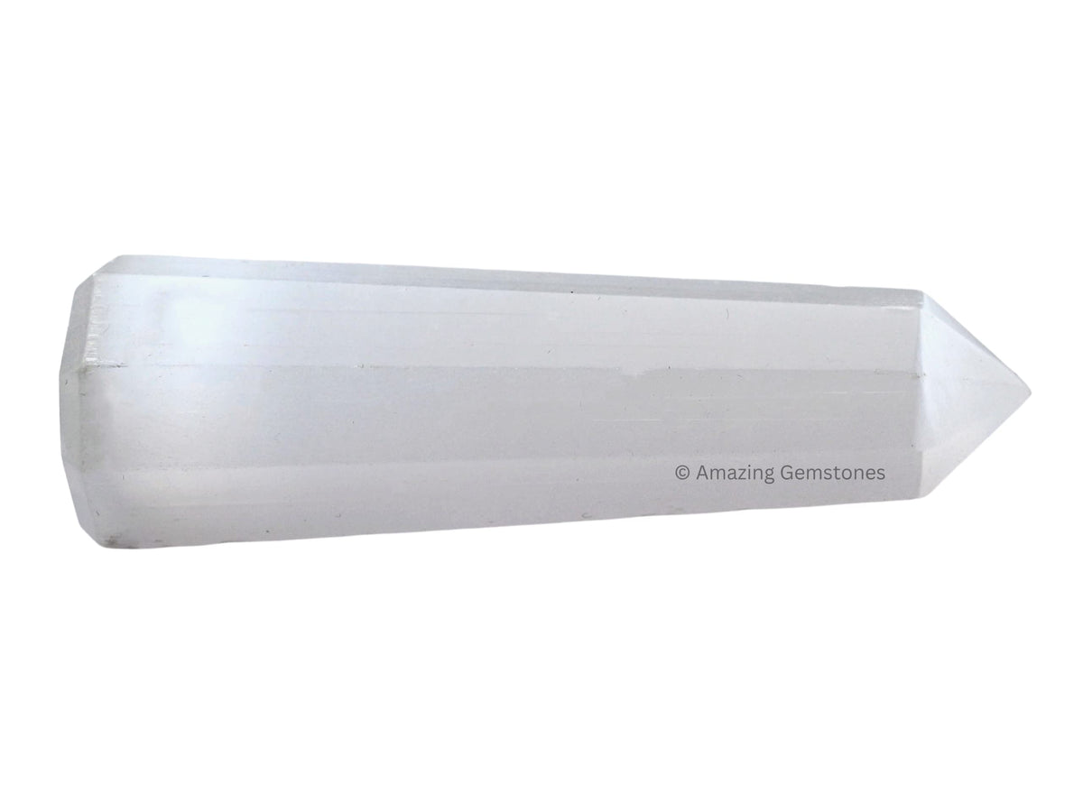 Amazing Gemstone Selenite Crystal Towers - Natural Healing Crystal Point Obelisk for Reiki Healing and Crystal Grid (2" to 3" INCH)
