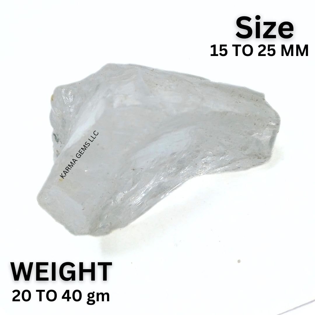 Crystals, Rocks, Jade, Crystals and Healing Stones, Witchcraft Supplies, Healing Crystals, Stones, Healing Stones, Rock Collection, Agate, Raw Stones (Clear Quartz, 2 Pcs)