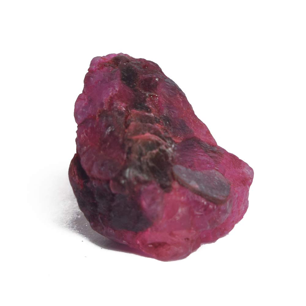 GEMHUB Natural Crystals And Healing Stones 17.00 Carat Raw Rough Ruby Healing Crystals For Jewelry Making