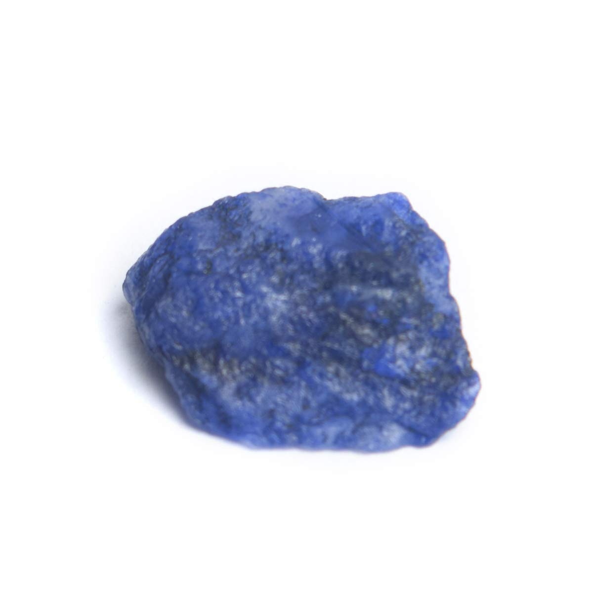 GEMHUB Blue Sapphire Gemstone 8.00 Carat Certified Natural Rough Loose Gemstone for Jewelry Making