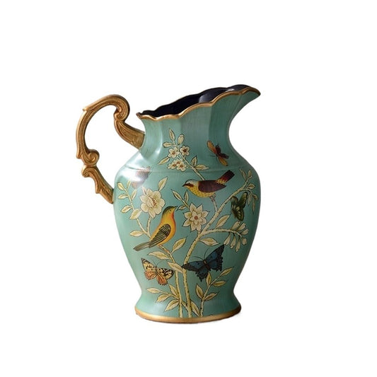 Vase, Vintage Ceramic Vase for Living Room Decor - Handcrafted Flower Arrangement Home Ornament, Perfect for Home Decoration and Crafts,for Hoom Decor