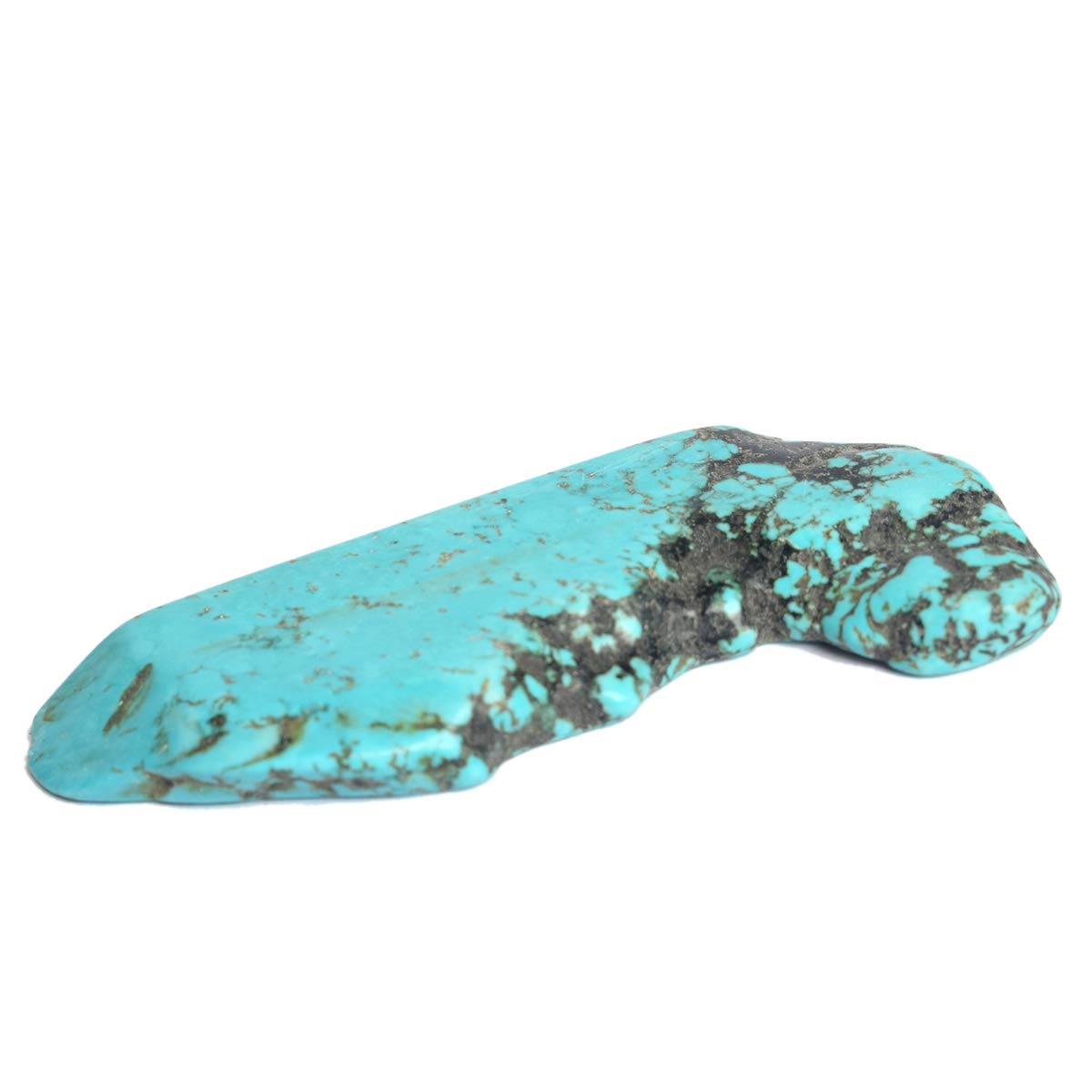 148.00 Ct Natural Raw Blue Turquoise Slab, Protective Untreated Blue Turquoise, Healing Crystal Loose Gem
