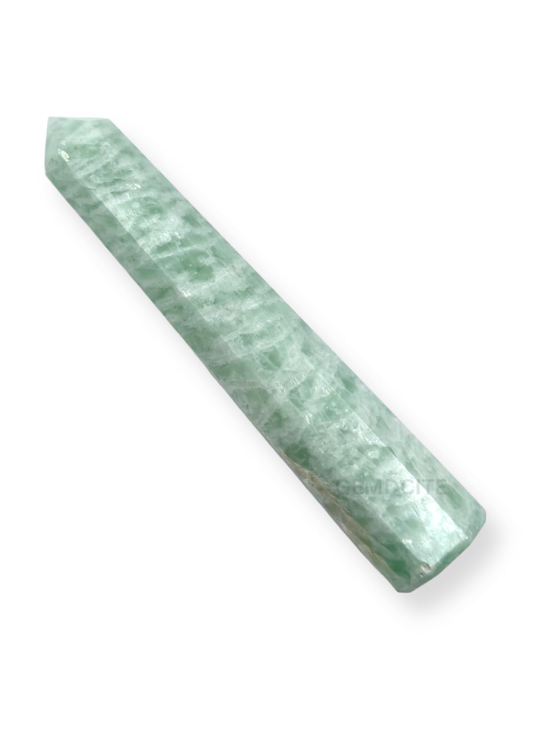 WholesaleGemShop 3 Inch (70 mm) Amazonite Gemstones Obelisk Tower Jumbo Facet Aura Rock Crystal Natural Polished Earth Wand Spirit