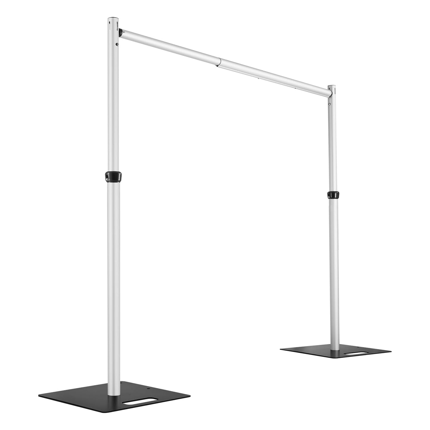Heics 14x14ft Heavy Duty Backdrop Stand, Pipe and Drape Stand, Balloon Arch Stand, Banner Stand for Wedding Decor, Party Decorations, Baby Shower Backdrop, Sturdy Event Party Supplies