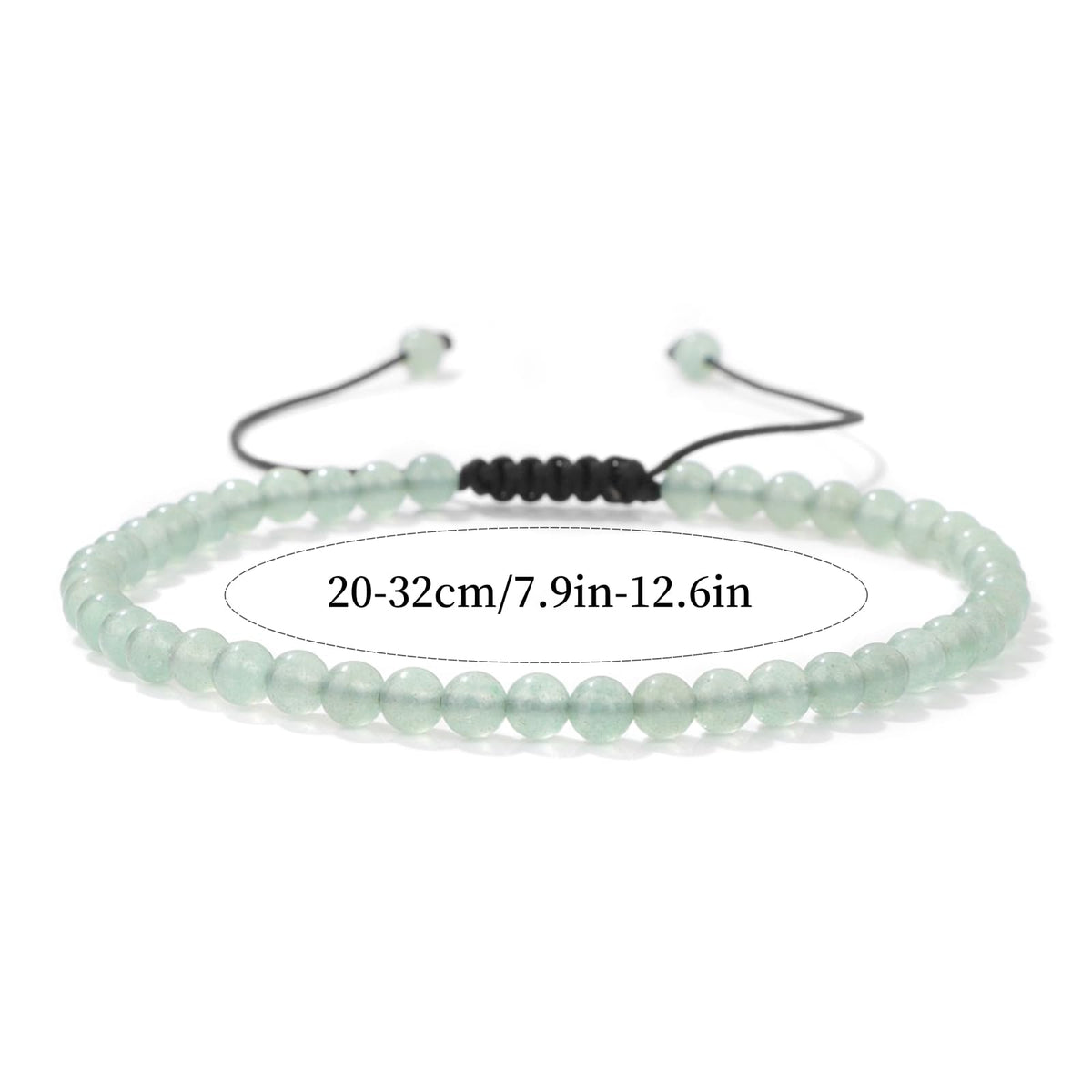 Lit Wall Jade Anklets for Women Handmade Beach Boho Ankle Waterproof Green Aventurine Anklet Bracelets Adjustable Beaded Ankle Bracelet Plus Size Anklets Gemstone Anklet Jewelry Gift for Her