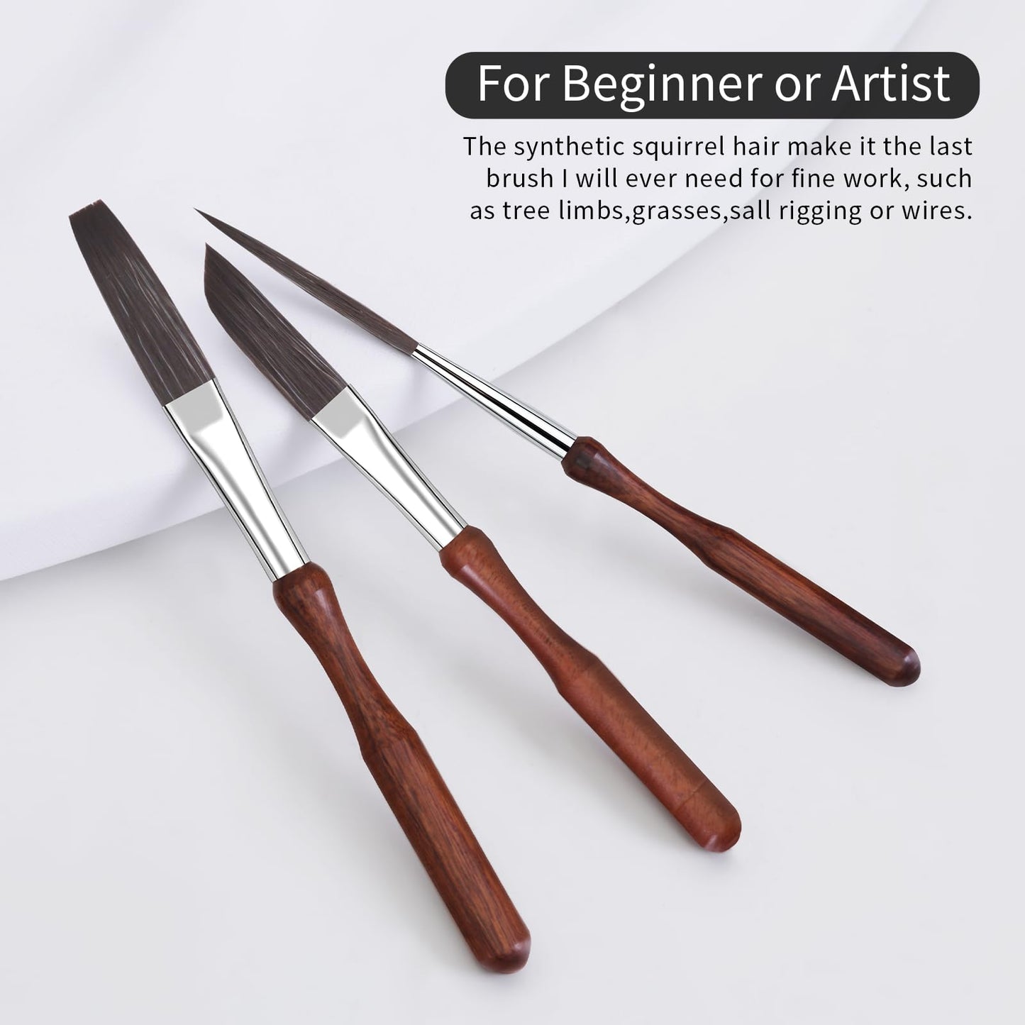 Pinstriping Brush 5 pcs High Performance Detail Script Liner, Scroll, Sword, Dagger, Striper, Professional Travel Art Paintbrushes Paint Brushes