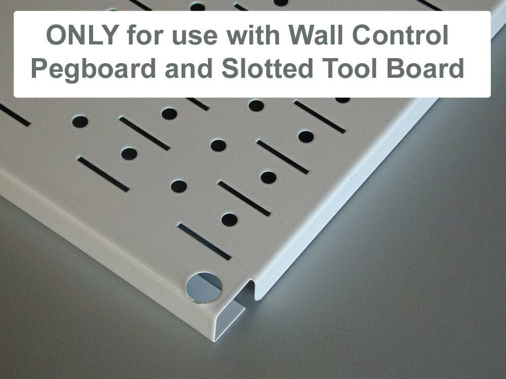 Wall Control KT-200-DLX Blue Slotted Metal Pegboard Hook Kit for Storage & Organization – Deluxe Assortment, 50 lbs Capacity, Made in USA