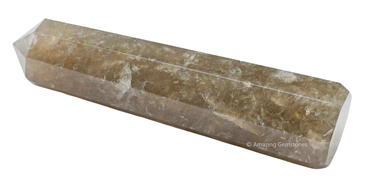 Amazing Gemstone Smoky Quartz Crystal Towers - Natural Healing Crystal Point Obelisk for Reiki Healing and Crystal Grid (3" to 4" INCH)