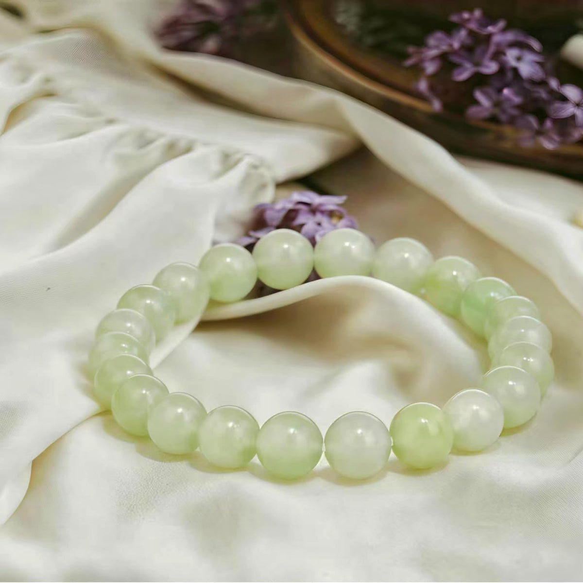 Adjustable Crystal Money Bracelets for Women Aventurine & Tiger-Eye Stone Beaded Bracelet Wealth Attraction Feng Shui Good Luck Elastic Bracelets Natural Healing Protection Jade Spiritual Jewelry (Green)