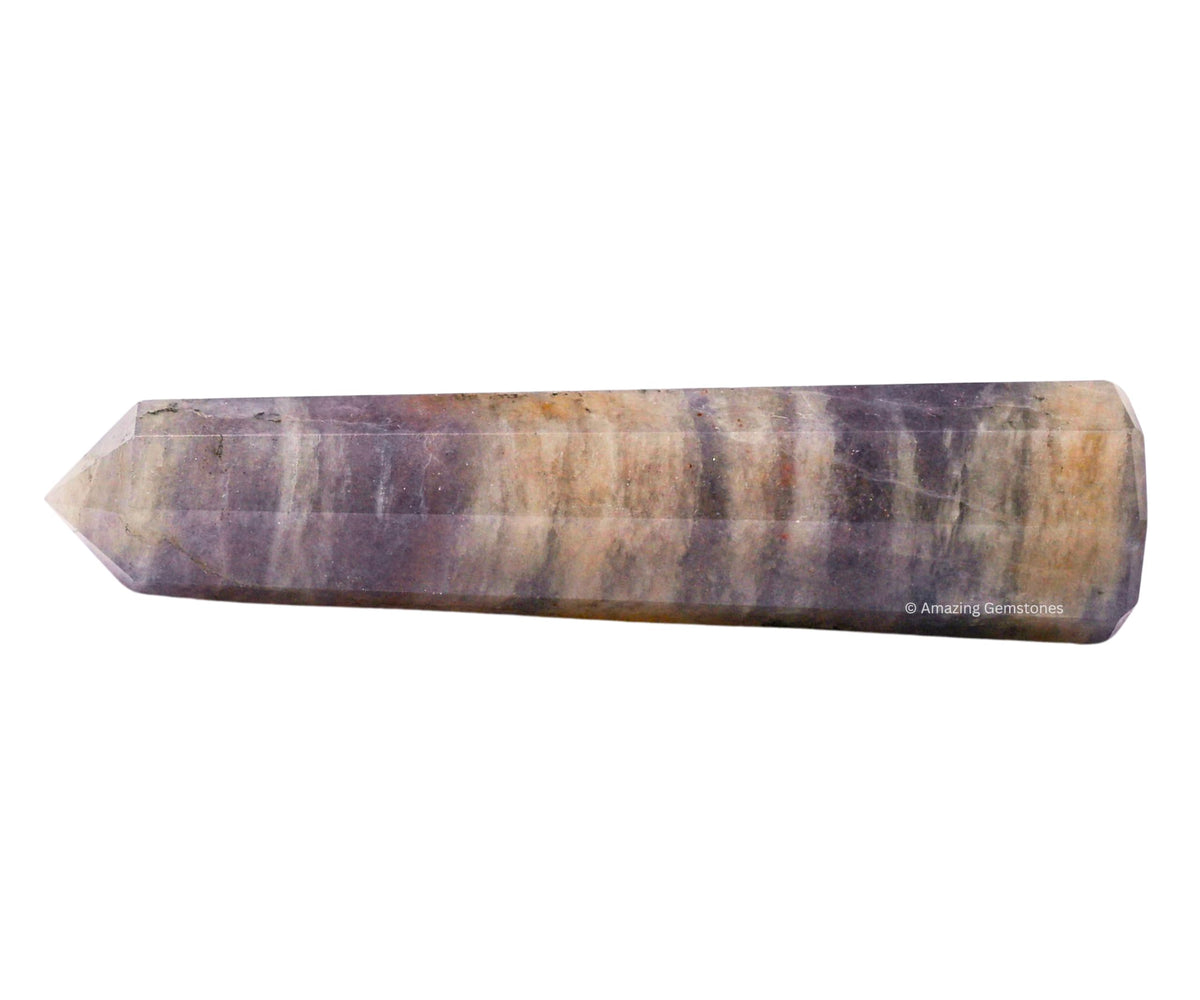 Amazing Gemstone Iolite Crystal Towers - Natural Healing Crystal Point Obelisk for Reiki Healing and Crystal Grid (3" to 4" INCH)