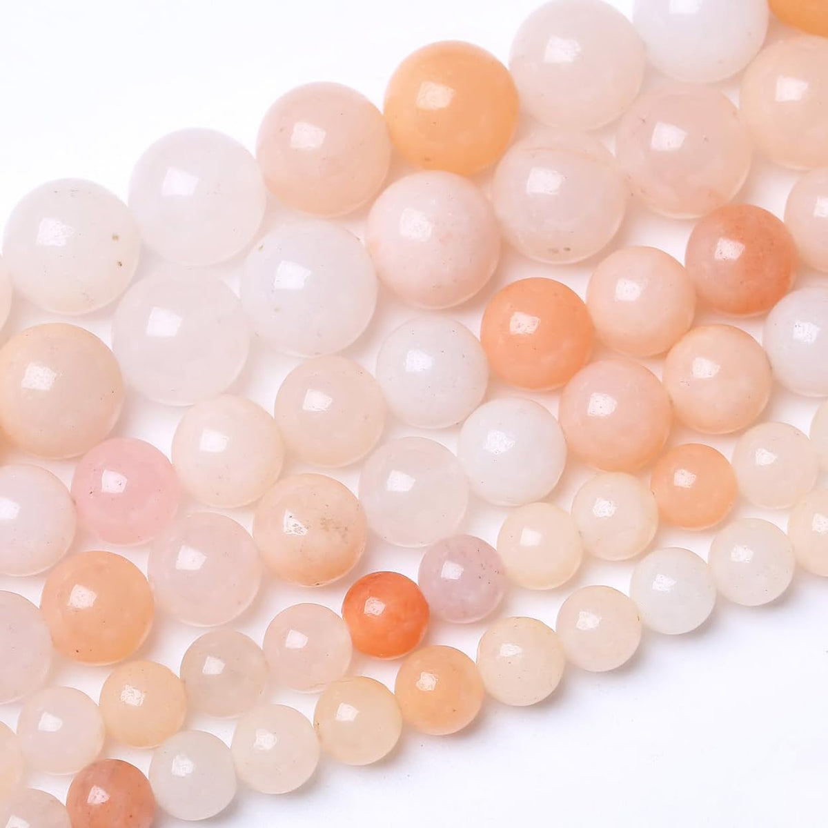 32PCS 12MM Natural Pink Aventurine Stone Beads Energy Healing Beads for DIY Jewelry Bracelet Necklace Making for Jewelry Making15Inch…