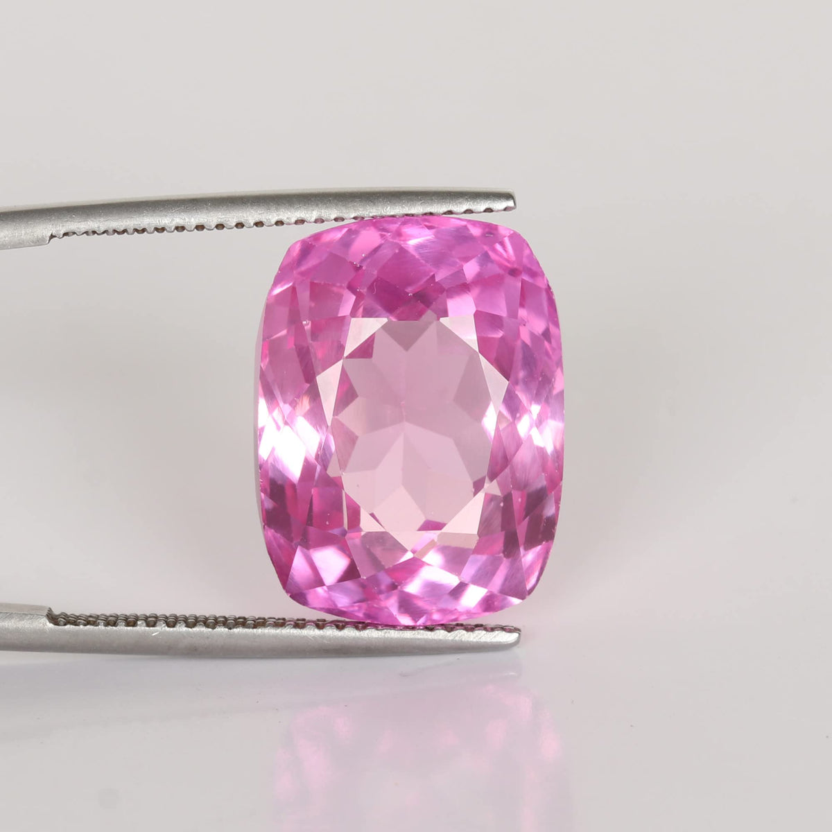 REAL-GEMS - 23.Carat Afghanistan Pink Kunzite Cushion Cut Loose Gemstone