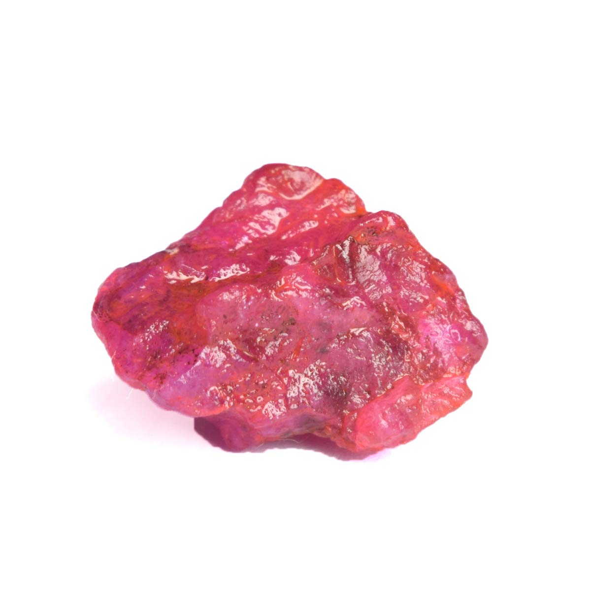 GEMHUB Natural Crystals And Healing Stones 6.00 Carat Raw Rough Ruby Healing Crystals For Jewelry Making