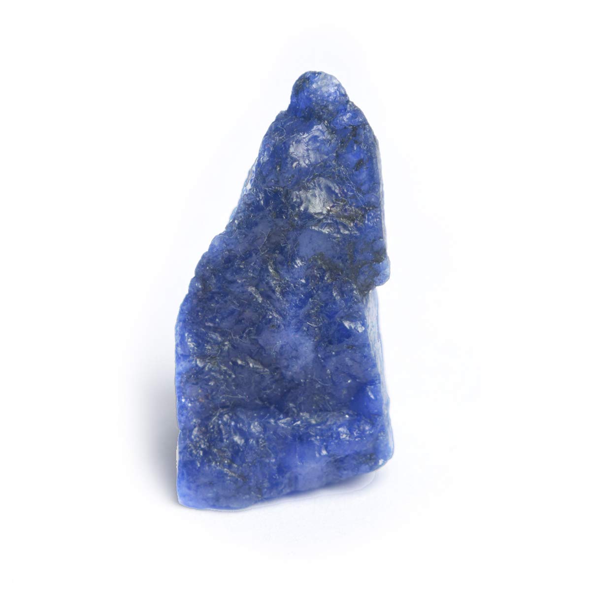 GEMHUB Natural AAA++ Quality Sapphire 63.00 Carat Certified Healing Crystal Raw Rough Blue Sapphire Gemstone
