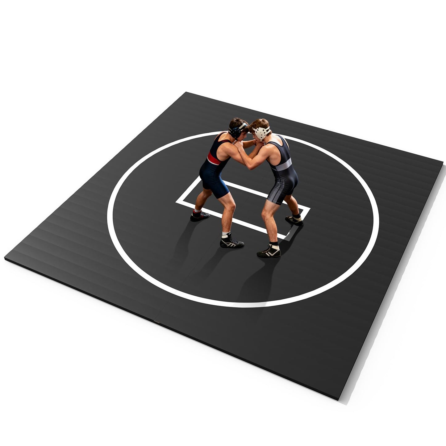 KAOSHAN Wrestling Mat - Foam or Inflatable Wrestling Mats for Home, Jiu Jitsu Mats Kids, Thick Training Exercise Mats for BJJ, Grappling, Judo, Martial Arts, Boxing, Yoga, MMA